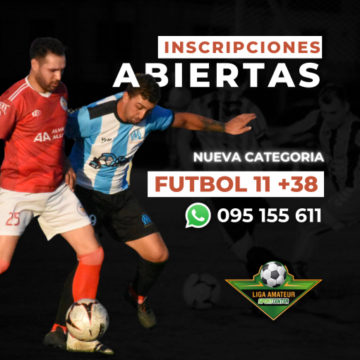 Liga Amateur Sportcenter F11 + 38