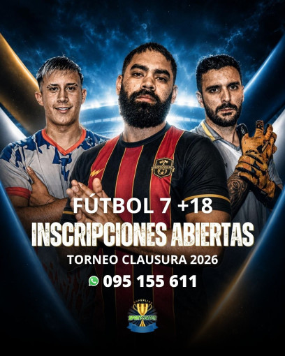 Torneo Clausura - Fútbol 7+18